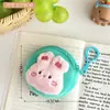 Bolsa Cruzada de Muñeca Estrella de Dibujos Animados Creativa para Niñas, Linda Bolsa para Auriculares, Bolsa de Almacenamiento para Monedas y Cables de Datos, Colgante Pequeño
