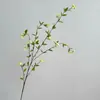 Flores Artificiales de Sauce de Nieve de Tallo Largo de Alta Calidad, Hortensia, Flores Pequeñas en Forma de Bola, Decoración para la Entrada, Nuevos Muebles Blandos Estilo Chino, Decoración para el Hogar, Transfronterizo