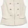 Atacado de Roupas Femininas Transfronteiriças Estilo Europeu e Americano Verão 2026 Novo Elegante Regata Slim-Fit com Detalhe de Nó Versátil