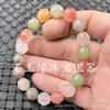 Pulsera de jade con cuentas de calabaza de ágata roja pulsera de ágata de hierba acuática pulsera de escamas de dragón pulsera de cuentas de ábaco de calcedonia pulsera de cuentas de patrón de retorno