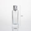 Frasco Dispensador de Perfume Frasco de Vidro Transparente Baioneta Perfume Cosméticos Frasco Dispensador Frasco de Perfume de Vidro Frasco Spray