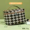 Bolsa de Cosméticos Estilo Británico de Gran Capacidad Impermeable Portátil Moda Bolsa de Cosméticos Bolsa de Almacenamiento Bolsa Portátil para Salir Cosméticos al por Mayor
