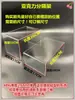 Suporte de Exibição de Armazenamento em Forma de U de Acrílico Gabinete Base Geladeira Armazenamento em Camadas Vidro Espessura 2,8 MM
