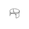 Soporte de Hierro para Comedero de Mascotas, Soporte de Hierro en Forma de Cruz, Soporte Integrado para Comedero de Mascotas, Soporte de Hierro Elevado que Protege el Cuello, Soporte Anti-Derrames para Comedero de Perros y Gatos