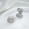 Pendientes de Diseño Personalizado, Lujo Accesible y Pendientes de Gama Alta, Exquisitos y de Moda, Pendientes de Zirconia Color Oro Champagne con Forma de Durian