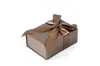 Caja dura personalizada, caja plegable premium, caja de regalo plegable de una sola pieza, caja plegable con tapa abatible magnética, cinta de satén