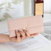 Billetera Larga Bordada con Flores para Mujer, Nuevo Modelo 70% de Descuento, Gran Capacidad con Múltiples Ranuras para Tarjetas, Bolso de Mano que Cabe un Teléfono