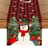 Novo Caminho de Mesa de Natal Toalha de Mesa para Casa, Restaurante, Sala de Estar, Mesa de Jantar, Decoração de Mesa Festiva Interna e Externa
