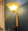 Lámpara de pared creativa estilo vintage europeo para sala de estar y dormitorio, lámpara de pared de bronce antiguo negro estilo americano para balcón exterior y restaurante de Xinjiang