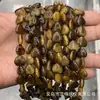 Venta Caliente Transfronteriza 12mm Ágata de Cuarzo Rosa Natural Amatista Corazón Agujero Recto Cuentas Sueltas Corazón de Durazno Colgante Accesorios para Joyería DIY