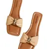 Sandalias planas tejidas de comercio exterior transfronterizo europeo y americano, chanclas para mujer, uso casual informal, colores lisos europeos y americanos, venta al por mayor, tallas grandes