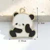 Fabricante de Accesorios de Joyería Estilo Panda, Venta al por Mayor de Joyería DIY Hecha a Mano de Aleación, Accesorios de Joyería DIY con Goteo de Aceite de Fábrica