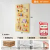 Tablero perforado colorido inspirado en la dopamina para decoración de pared de sala de estar, un nuevo estante de almacenamiento metálico engrosado con accesorios magnéticos, diseñado para ocultar imperfecciones