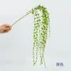 Planta Artificial Decoração de Parede Verde Pendurada com Galhos Longos de Plástico para Paisagismo de Teto de Hotel, Decoração Pendurada de Eucalipto