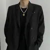 Collar con Colgante de Cara Sonriente Personalizado Hebilla Ot de Perla para Hombres y Mujeres, Collar Largo de Perlas de Imitación Hip-Hop Urbano con Sentido de Diseño