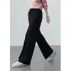 Mai* Pedido2026 Pantalones Casuales Otoño/Invierno Pantalones de Chándal para Mujer con Efecto Plisado Pantalones de Pierna Recta de Moda Versátiles Pantalones de Pierna Ancha