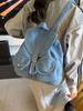 Mochila de Mezclilla de Gran Capacidad Transfronteriza Mochila para Mujer Nueva Moda Bolso Escolar Estilo Harajuku Bolso de Mano para Viajes Estudiantil