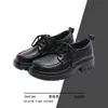 Mocasines Clásicos Negros JK, Adelgazantes y Versátiles, Zapatos de Caña Baja Perezosos Estilo Dopamina, Moda Coreana de Moda para Estudiantes