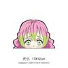 Pegatinas para Coche de Demon Slayer Dibujos Animados Anime Tanjiro Nezuko Pegatinas para Parachoques de Coche Calcomanías de Anime para Coche