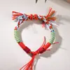Cuerda de Mano Semi-Terminada Tejida a Mano Joyería para Cuerda de Mano Se Puede Ensartar Joyería de Mano DIY Cuerda de Mano de Cera de Abeja Dzi Pulsera Venta al por Mayor