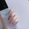 Venta al por mayor directa de fábrica parche para decoración de uñas color sólido uñas cortas largas removibles a mapa muestras se pueden diseñar