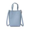 Simples multicolorido ~ nova bolsa pequena feminina de ombro cor sólida simples zíper bolsa para celular pu bolsa de mão em estoque