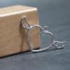 Acessórios DIY Liga coreana personalidade geométrica rosto asas amor brincos material pulseira pingente