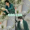 2024 Xiaohongshu Mesmo Estilo Casa de Lótus Li Impressão de Lótus Pulseira Derivada Design de Nicho Ins Pulseira Criativa
