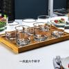 Conjunto de Copos de Vidro, Copo de Água Resistente ao Calor, Copo Doméstico para Chá e Cerveja, Copo Publicitário para Bebidas Alcoólicas, Atacado de Fábrica de Origem