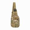 Pequeno hambúrguer peito saco ombro único crossbody tático ao ar livre peito bolsa camuflagem ao ar livre equitação esportes pequeno peito bolsa