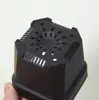 Pote Quadrado Baixo Extra Espesso Durável de Várias Especificações Vaso de Flores de Plástico para Suculentas para Casa Estufa Suculentas Foscas