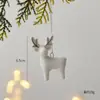 Decoraciones Navideñas Transfronterizas Adornos de Cerámica Mini Árbol de Navidad Colgantes de Cedro Colgantes Decorativos para Regalo Estilo Nórdico