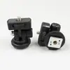 Adaptador de Sapata para Câmeras Digitais DSLR Mirrorless Canon Nikon Base para Montagem de Celular Filmadoras