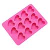 Silicone Ice Cube família diy fabricante de gelo amor cubo de gelo molde picolé congelado chocolate molde casa Bar de fabricação de gelo