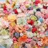 Por peso, stock sobrante de cabezas de flores simuladas, flores artificiales, pasadores para el cabello de bricolaje, materiales para coronas Hanfu, decoraciones de boda y tela de seda.