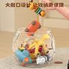 Cubo de Almacenamiento para Muñecas Personalizado Cubo de Almacenamiento para Muñecas de Peluche Niños Silla de Almacenamiento Transparente Multifuncional para Sentarse