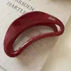 Pinza para el pelo de verano estilo ins con bloques de color para mujer, pasador lindo de lunares japoneses para niña, pinza de tiburón grande para recogidos.