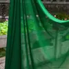 Tela verde aguacate diseño de boda cortina de gasa vestido de novia tela de chifón color caramelo vino tinto 100D color sólido