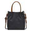 Bolsa Saco Xadrez Japonês Transfronteiriça Feminina Grande Capacidade Bolsa de Nylon Casual Amassada Versátil Bolsa de Mão Bolsa de Ombro Bolsa Transversal