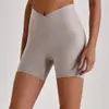 Pantalones Cortos de Yoga de Cintura Alta Transfronterizos Europeos y Americanos, Pantalones Deportivos Ajustados para Mujer que Realzan los Glúteos de Melocotón, Venta al por Mayor