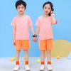 Conjunto Esportivo de Verão Infantil Secagem Rápida Conjunto de Basquete Meninos e Meninas Manga Curta Peça Dupla Conjunto de Treinamento Estudantil Atacado