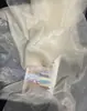 Tecido com Laço, Gaze Fluida Brilhante, Cortinas de Gaze, Tecido de Cetim para Casamento, Malha Decorativa