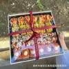 Caja de embalaje para sushi de alta calidad, caja de papel cuadrada de 24 cm, estilo japonés, para sashimi, salmón, desechable, para llevar, comercial