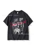 Camisetas Tendência de Algodão Puro para Homens e Mulheres, Tops de Camiseta Casuais Soltos Tendência de Verão com Manga Curta, Venda Direta da Fábrica e Exportação
