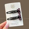 Nuevos Pasadores de Pelo Dopamina Crema 2026 para Mujeres, Lindos y Juveniles, Pinzas de Pato sin Marca, Pinzas BB para Flequillo Lateral, Accesorios para el Cabello