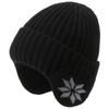 Gorro de invierno con forro polar, de lana gruesa, tejido a mano, para ciclismo al aire libre, cálido, con protección para los oídos, resistente al frío, para hombre, venta al por mayor