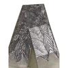 Nuevo vestido de noche europeo y americano diseño cola de pez bordado de malla lentejuelas encaje tela CL63852 noble