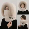 Nuevo Gorro de Ciclismo con Giro de Felpa, Bufanda de Invierno, Nueva Capucha de Ciclismo Cálida a Prueba de Viento, Engrosada con Protección para los Oídos