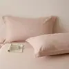 Par de fundas de almohada jacquard de algodón puro 60 unidades 2026 estilo nuevo funda interior para almohada de adulto de algodón puro funda de almohada de lujo ligero para el hogar