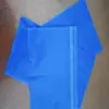 Bolsa Adhesiva de PE Azul Impresión de Pegatinas Bolsa de Plástico Transparente Pegatina Azul Bolsa Autocierre Mayoreo